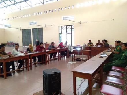 Rapat Koordinasi Tim Perumus RKPDes Dan Tim Verifikasi RKPDes